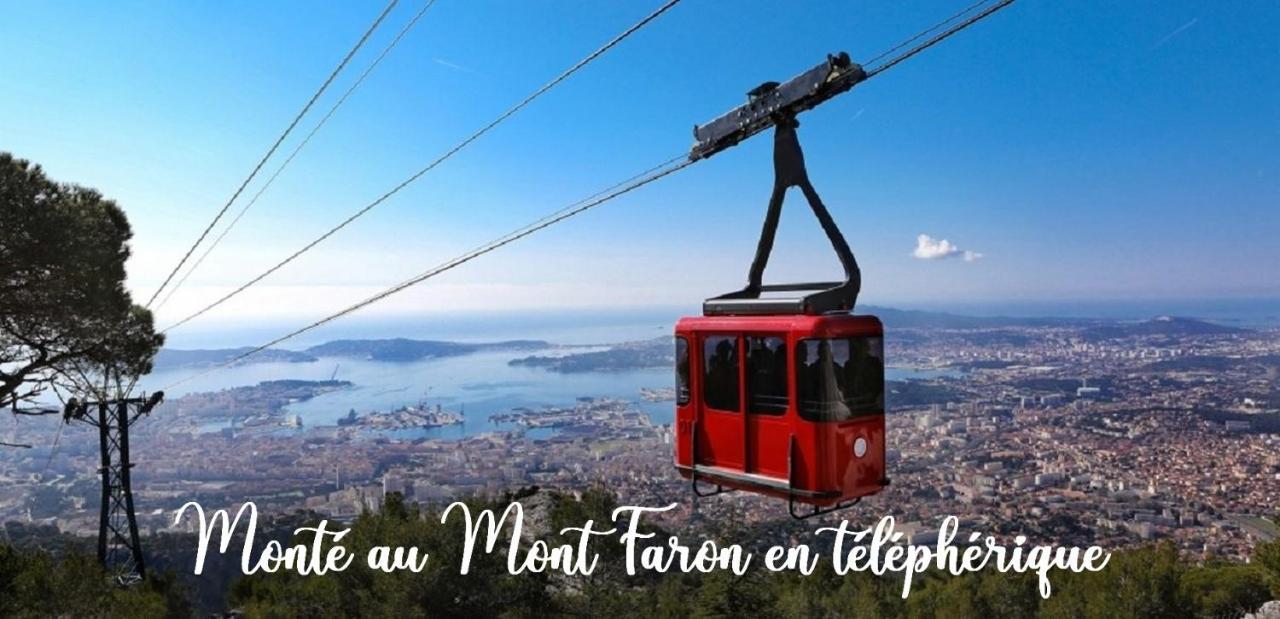 Villadali-Fr Appart Hotel Toulon Clim, Wifi, Terrasse, Cuisine Parking Gratuit Exteriör bild