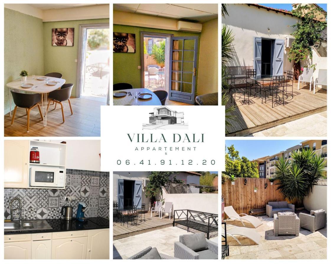 Villadali-Fr Appart Hotel Toulon Clim, Wifi, Terrasse, Cuisine Parking Gratuit Exteriör bild